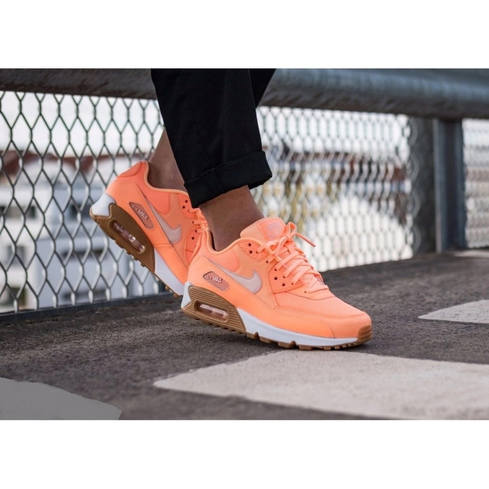 Nike Air Max 90 (Sunset Glow/Sunset Tint-Gum Light Brown) Wmn Sz 6 325213-802